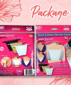 Anti Peep Invisible Bra (Set of 3 Pcs)