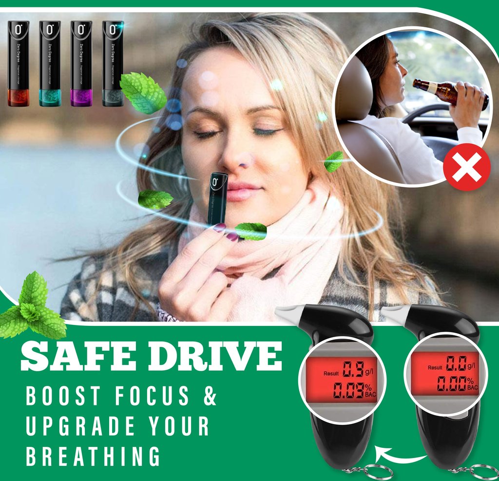 Aromatic Herbal Sober Breathe Device