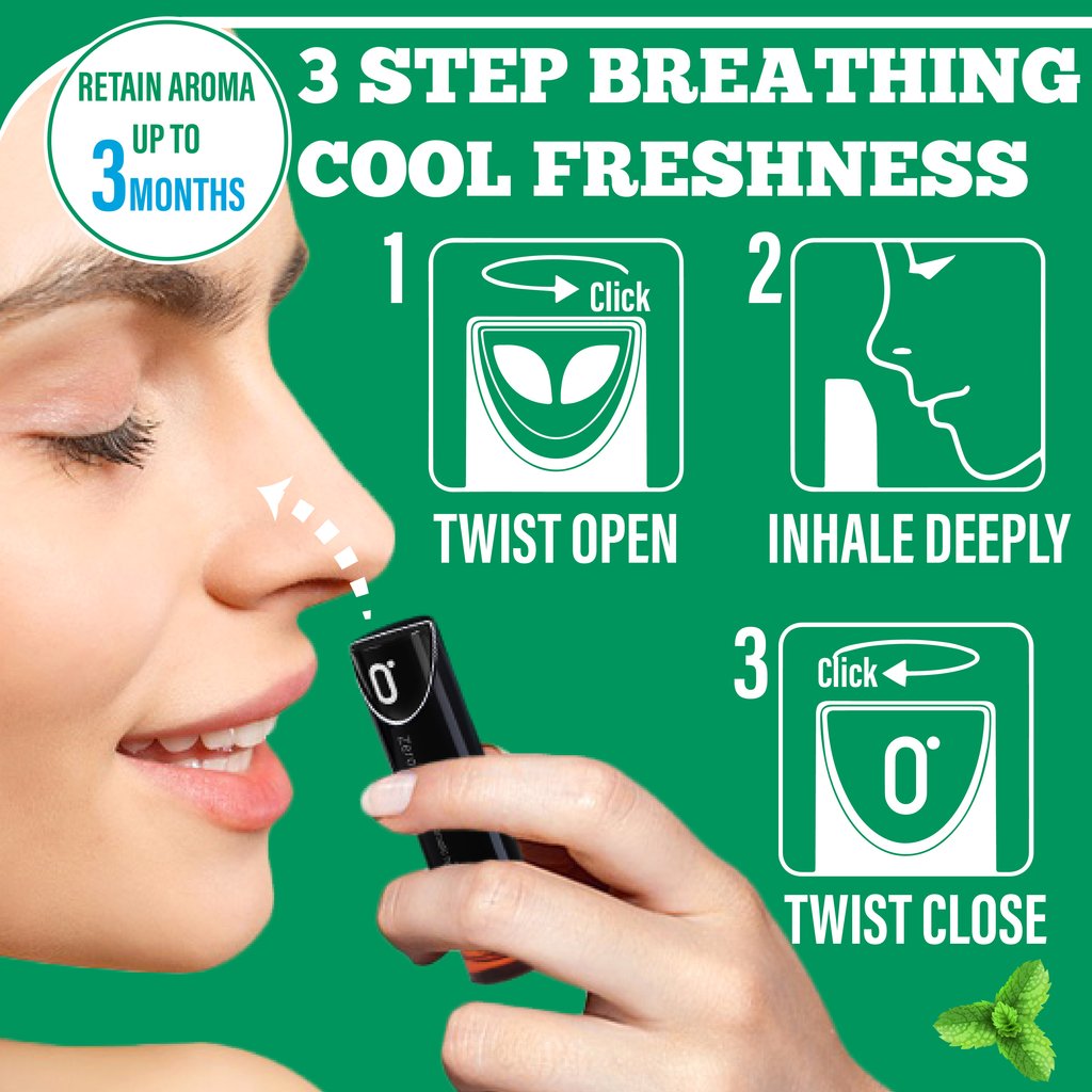 Aromatic Herbal Sober Breathe Device