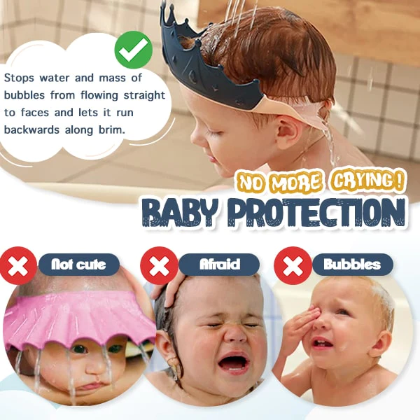 Anti-splash Baby Bathing Crown