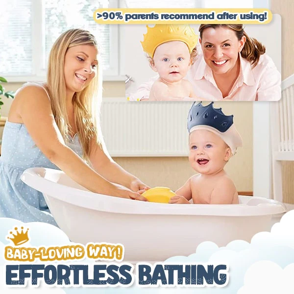 Anti-splash Baby Bathing Crown