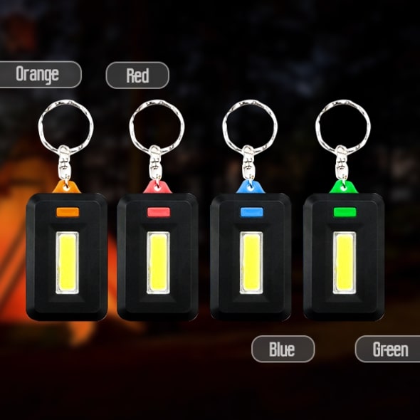 Camping Pocket Flashlight Keychain