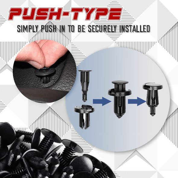 Push Type Car Retainer Clips