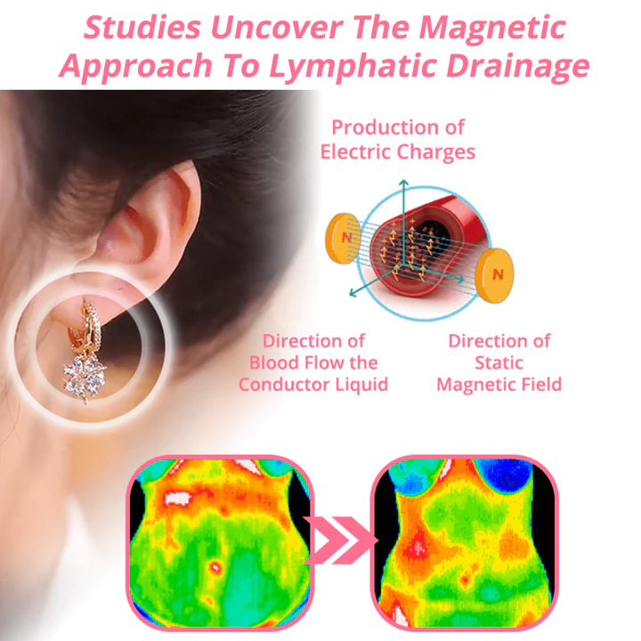 flysmus MagneTherapy Germanium Detox Earrings