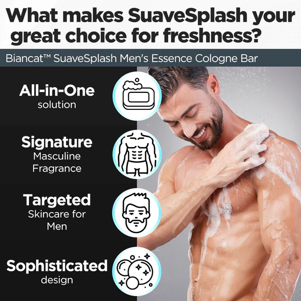 Biancat SuaveSplash Men's Essence Cologne Bar