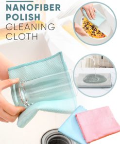 Nanofiber Polish Cleaning Cloth