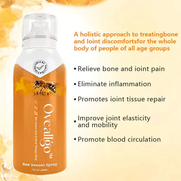 Oveallgo Bee Venom Joint & Bone Therapy Spray(Full Body Recovery)