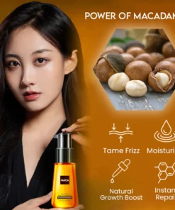 MACA Macadamia Hair Boost Serum