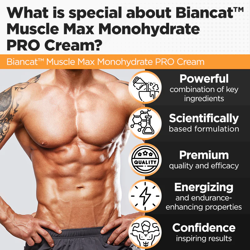 Biancat Muscle Max Monohydrate PRO Cream