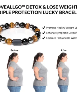 Oveallgo Detox & Lose Weight  Triple Protection Lucky Bracelet