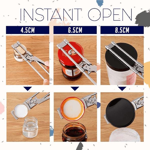 Easy Open Adjustable Jar Opener