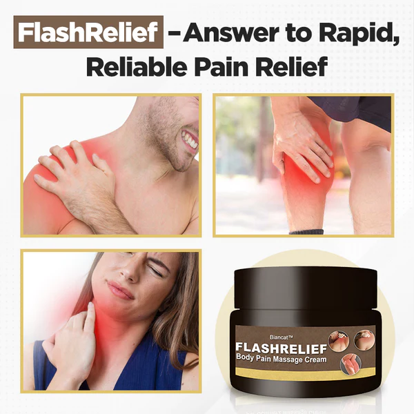 Biancat FlashRelief Body Pain Massage Cream