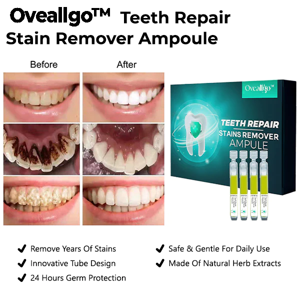 Oveallgo PRO Teeth Repair Stain Remover Ampoule