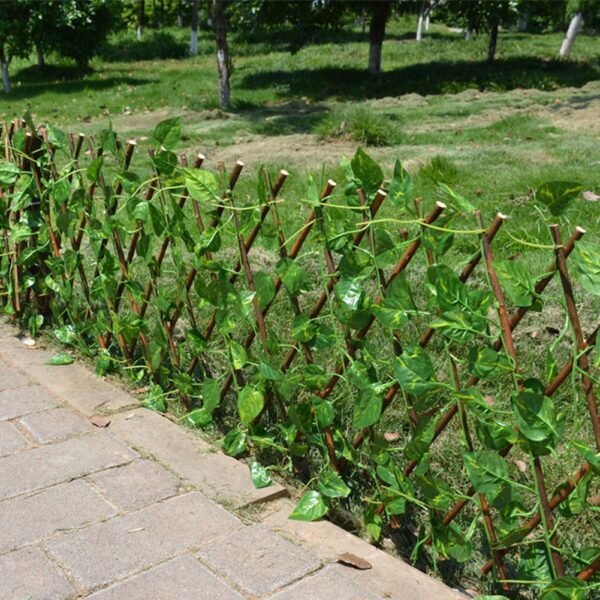 Expandable Faux Privacy Fence