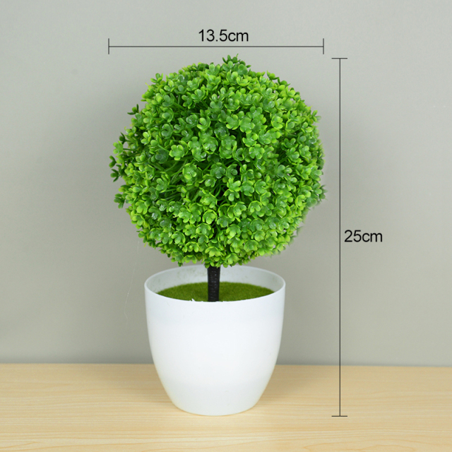 Artificial Bonsai Plants Small Tree Pot