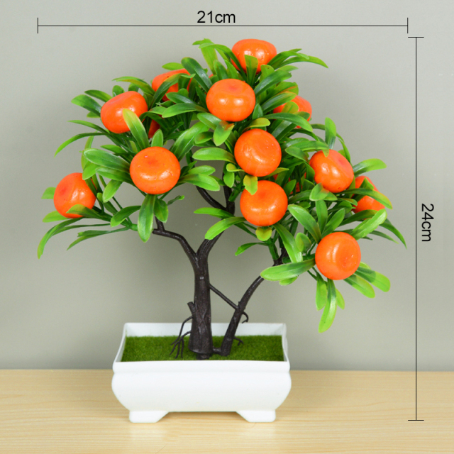 Artificial Bonsai Plants Small Tree Pot