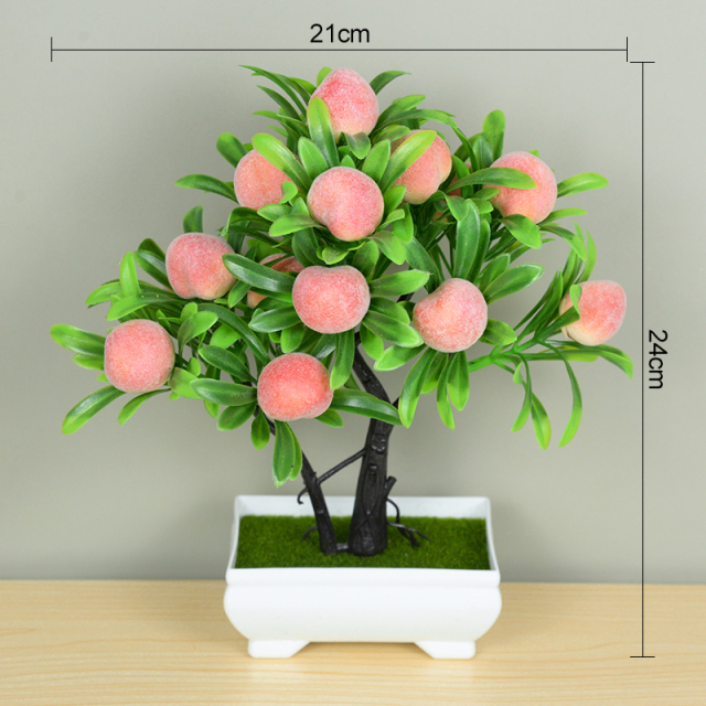 Artificial Bonsai Plants Small Tree Pot