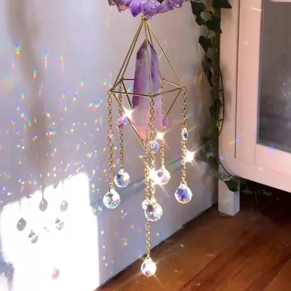 Aurora Crystal Suncatchers