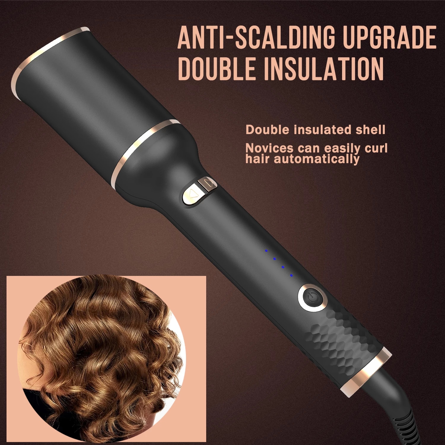 Automatic Rotating Hair Curler