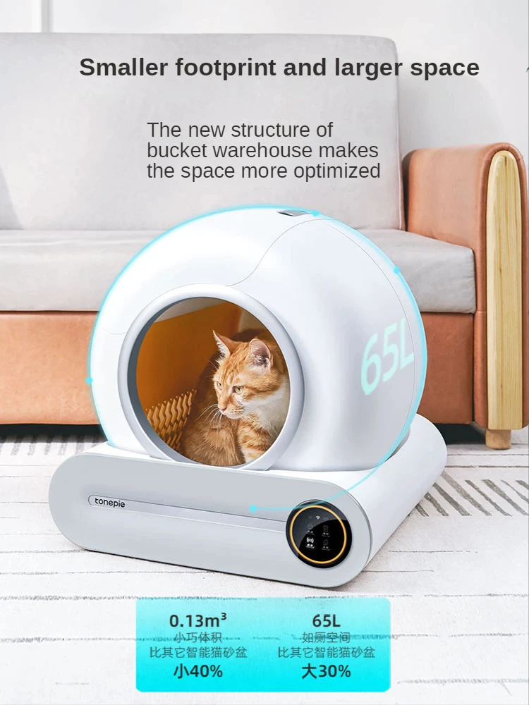 Smart Cleaning Cat Litter Box