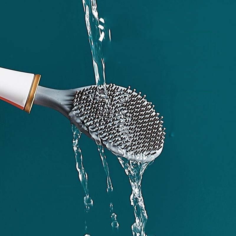 Deep Clean Silicone Toilet Brush