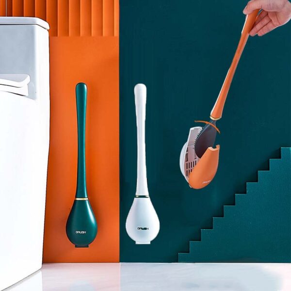 Deep Clean Silicone Toilet Brush