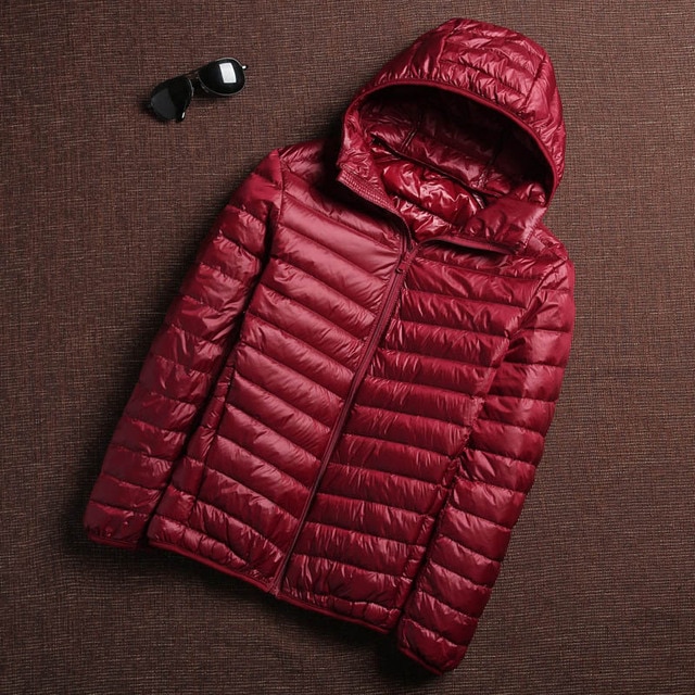 Unisex Packable Water Resistant Puffer Jacket