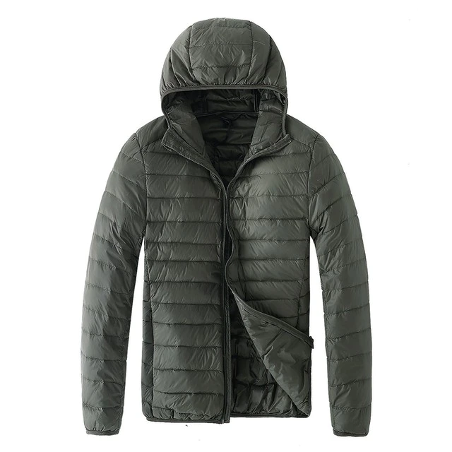 Unisex Packable Water Resistant Puffer Jacket