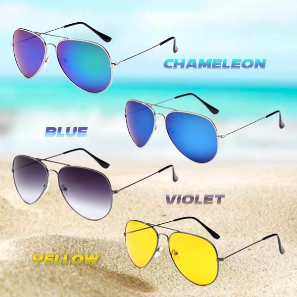 Aviator Gradient Sunglasses