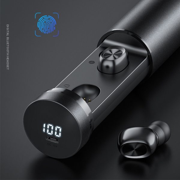 Space Capsule Bluetooth Earbuds