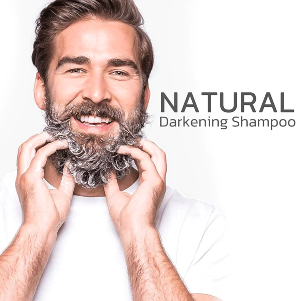 Guys Natural Darkening Beard Shampoo