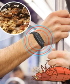 GFOUK BugsOFF High Frequency Ultrasonic Pest Bracelet