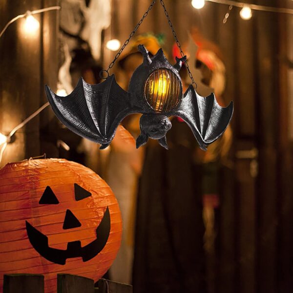 Halloween Bat Hanging Light