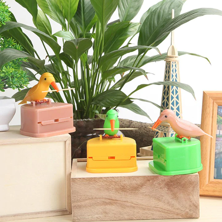 Bird Toothpick Dispenser