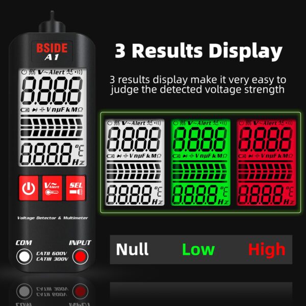 Anti-Burn Intelligent Digital Multimeter