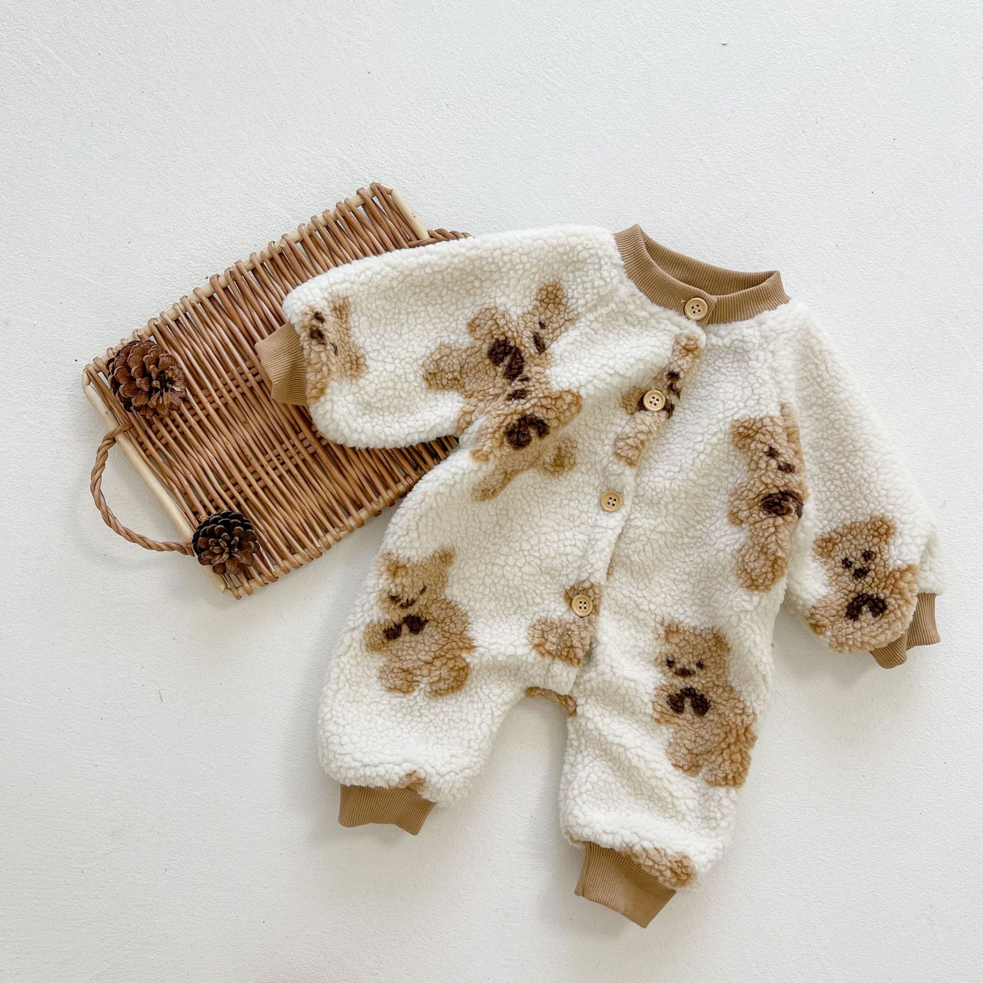 Baby Bear Winter Romper