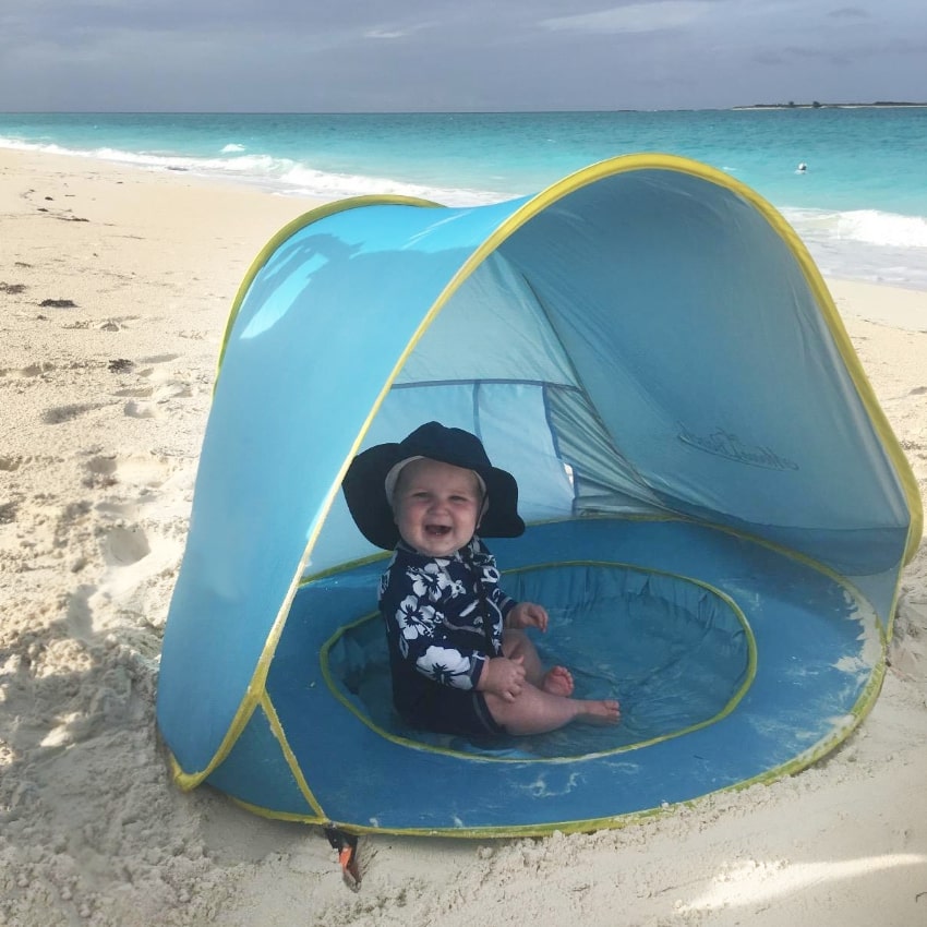 Pop-Up Baby Beach Tent