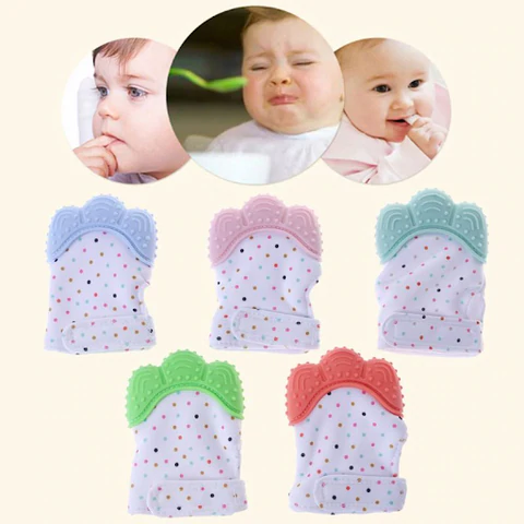 Baby Silicone Molar Teething Glove