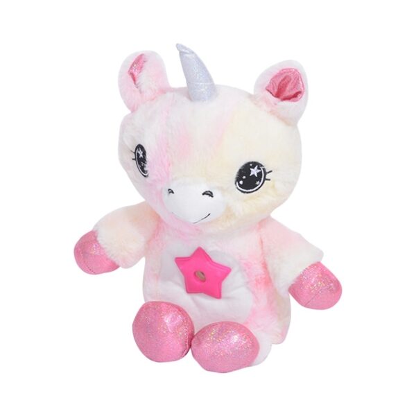 Baby Stuffed Animal With Starry Light Projector