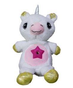 Baby Stuffed Animal With Starry Light Projector