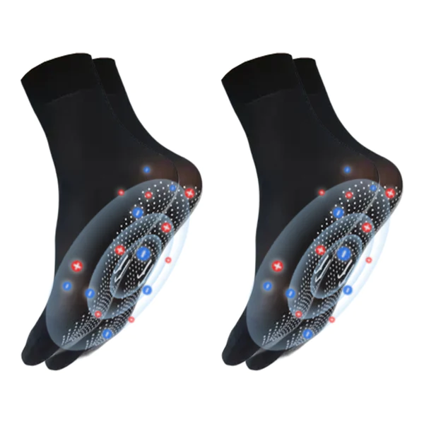 Baicloud Tourmaline Ionic Body Shaping Stretch Socks