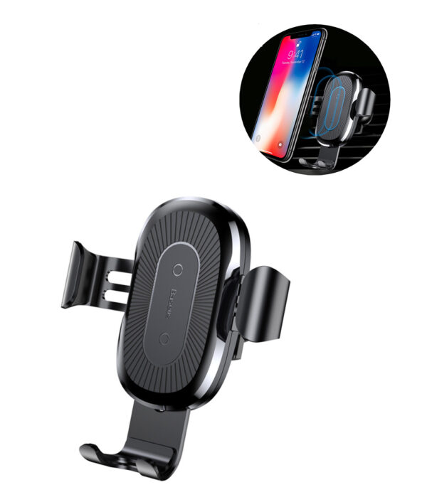 Gravity Wireless Car Charger and Mount