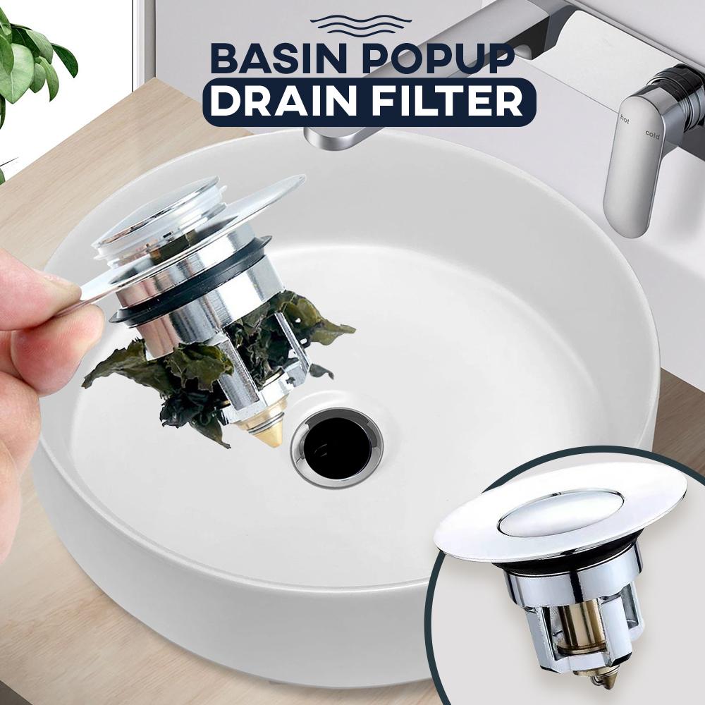 Pop Up Drain Filter