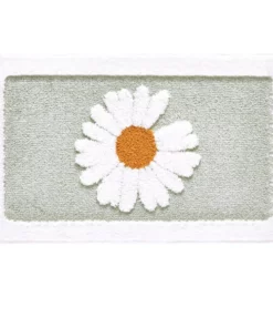 Daisy Flower Non-Slip Mat