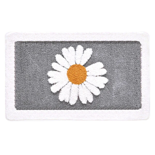 Daisy Flower Non-Slip Mat