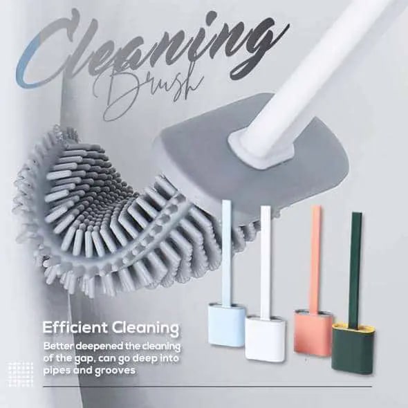 Bathroom Toilet Cleaning Brush And Holder Set