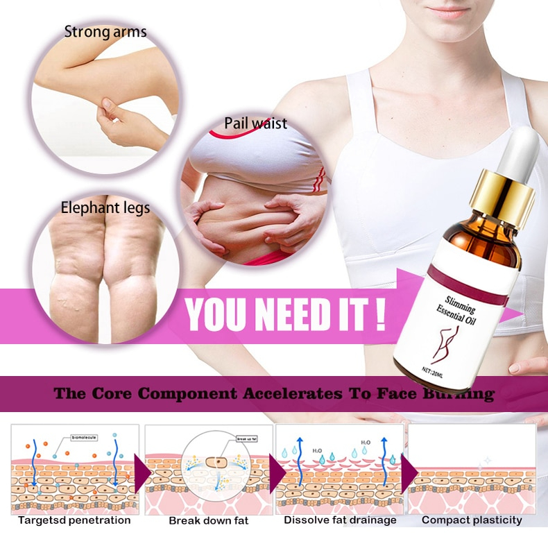 Belly Slimming Massage Oil