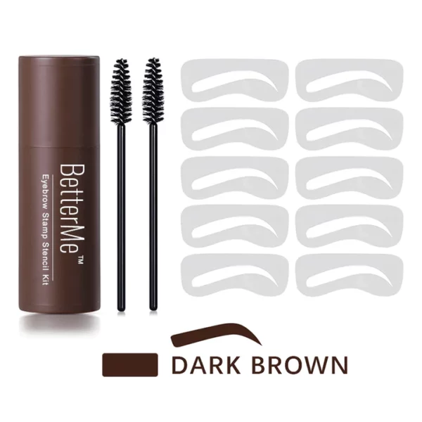 BetterMe Eyebrow Stamp Stencil Kit