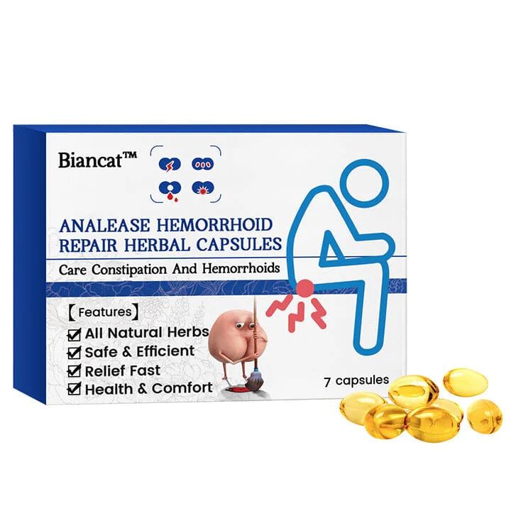 Biancat AnalEase Hemorrhoid Repair Herbal Capsules