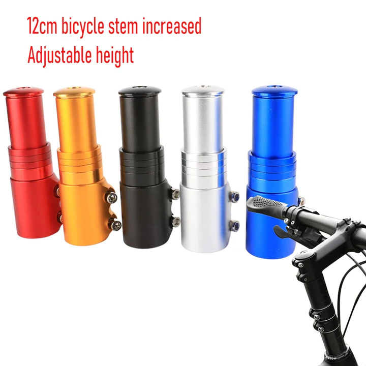 Bicycle Fork Stem Extender Handlebar Riser Aluminium Alloy